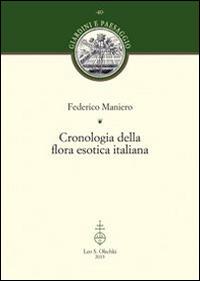 Cronologia della flora esotica italiana - Federico Maniero - copertina