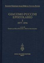 Giacomo Puccini. Epistolario. Vol. 1: 1877-1896