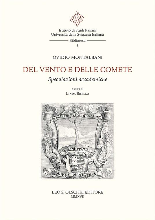 Del vento e delle comete. Speculazioni accademiche - Ovidio Montalbani - copertina