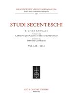 Studi secenteschi (2018). Vol. 59