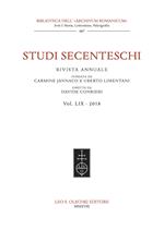 Studi secenteschi (2018). Vol. 59