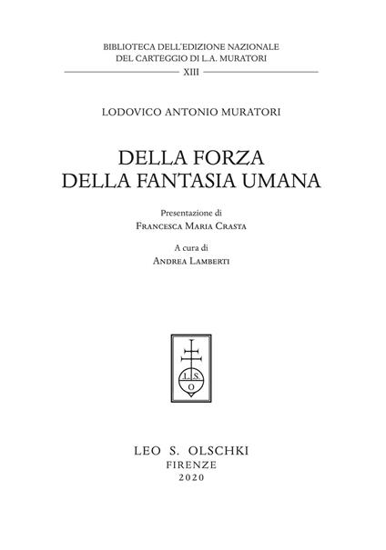 Della forza della fantasia umana - copertina