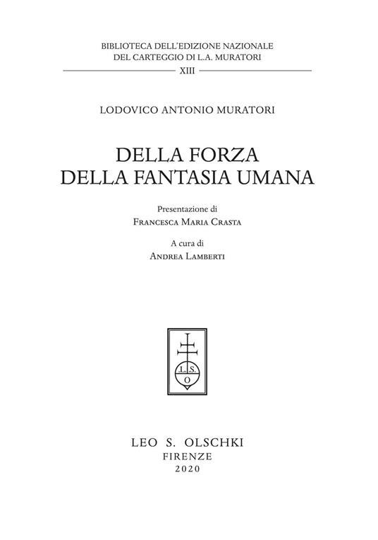 Della forza della fantasia umana - copertina