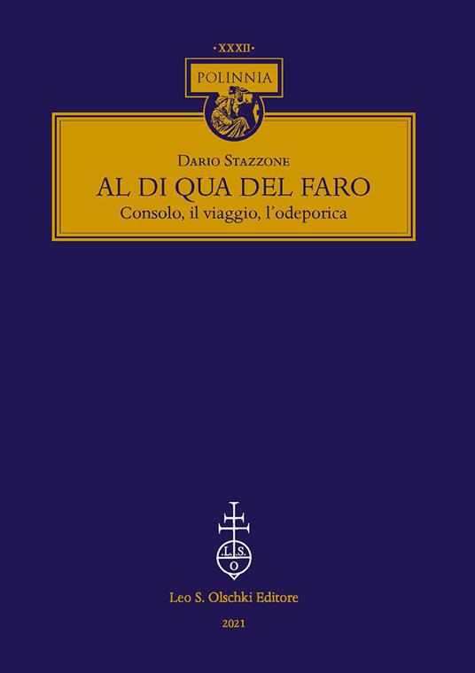 Al di qua del faro. Consolo, il viaggio, l'odeporica - Dario Stazzone - copertina