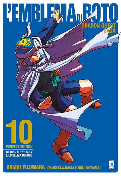 L'emblema di Roto. Perfect edition. Dragon quest saga. Vol. 10 - Kamui Fujiwara,Chiaki Kawamata,Junji Koyanagi - copertina
