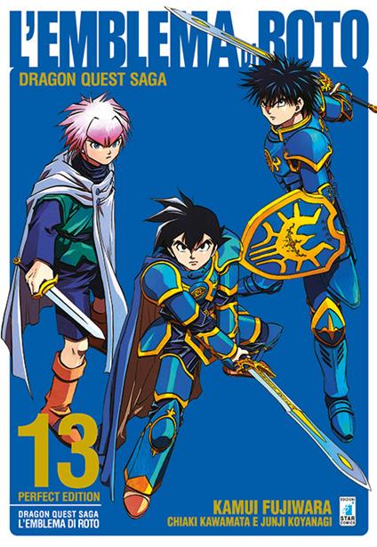 L'emblema di Roto. Perfect edition. Dragon quest saga. Vol. 13 - Kamui Fujiwara,Chiaki Kawamata,Junji Koyanagi - copertina
