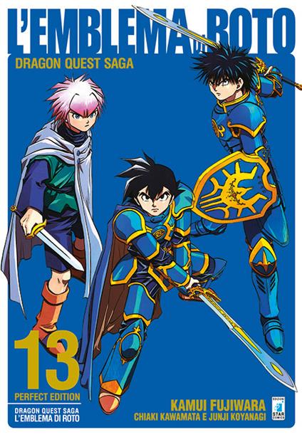 L'emblema di Roto. Perfect edition. Dragon quest saga. Vol. 13 - Kamui Fujiwara,Chiaki Kawamata,Junji Koyanagi - copertina