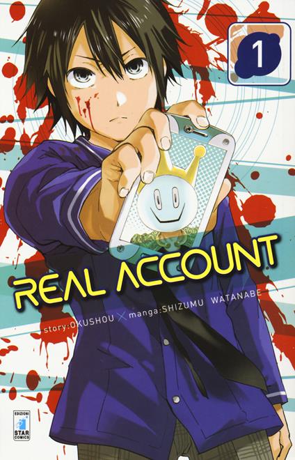 Real account. Vol. 1 - Okushou - copertina