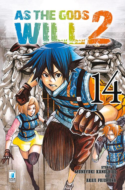 As the gods will 2. Vol. 14 - Muneyuki Kaneshiro,Akeji Fujimura - copertina