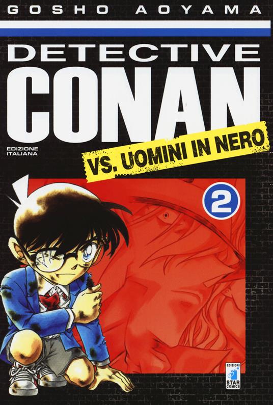 Detective Conan vs uomini in nero. Vol. 2 - Gosho Aoyama - copertina