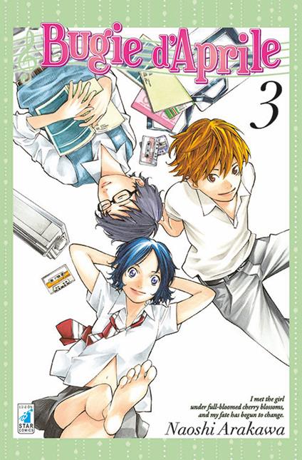 Bugie d'aprile. Vol. 3 - Naoshi Arakawa - copertina