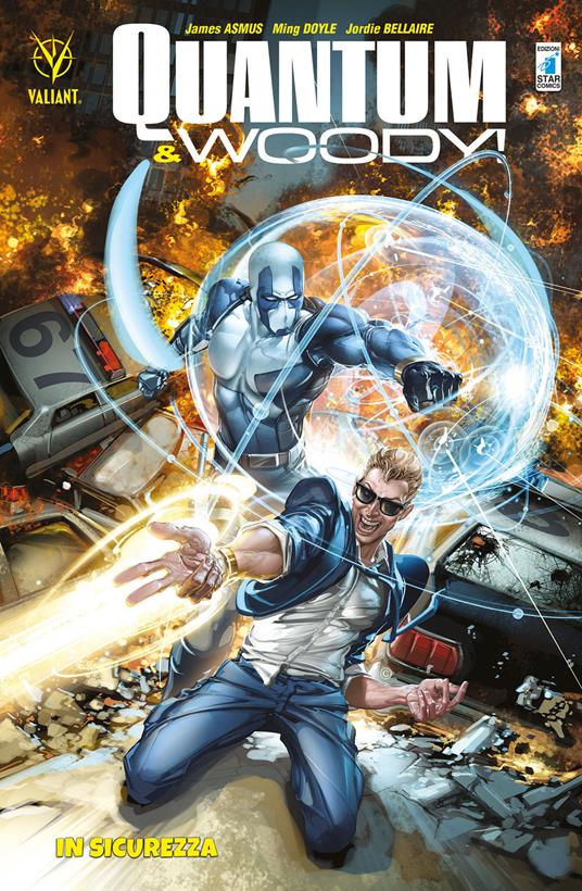 Quantum & Woody. Vol. 2: In sicurezza - James Asmus,Jordie Bellaire - copertina