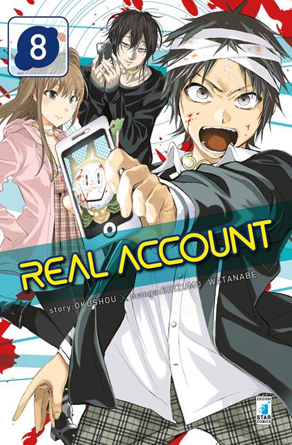 Real account. Vol. 8 - Okushou - copertina