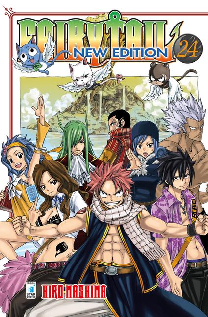 Fairy Tail. New edition. Vol. 24 - Hiro Mashima - copertina