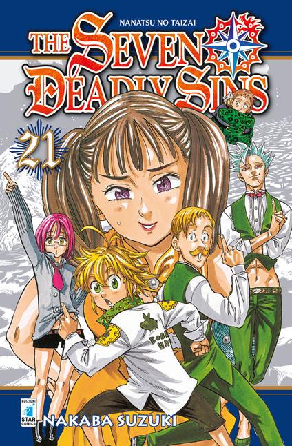 The seven deadly sins. Vol. 21 - Nakaba Suzuki - copertina