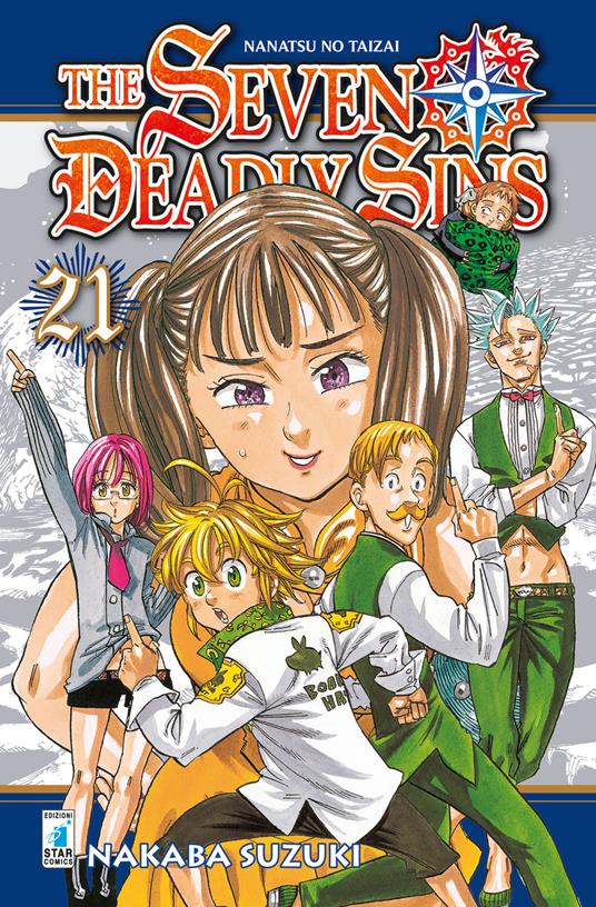 The seven deadly sins. Vol. 21 - Nakaba Suzuki - copertina