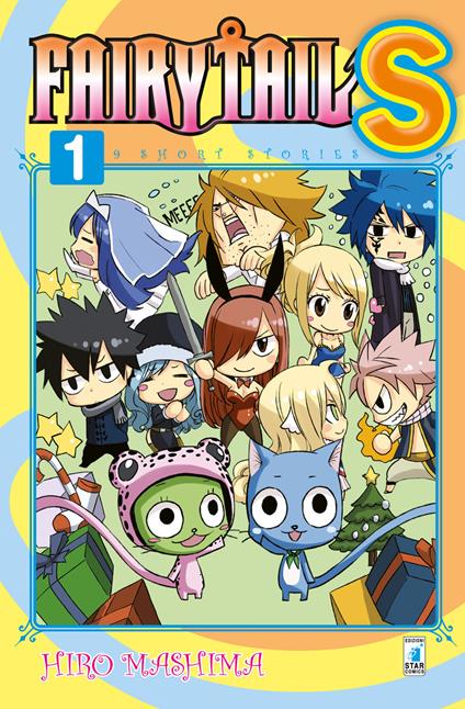 Fairy tail S. 9 short stories. Vol. 1 - Hiro Mashima - copertina