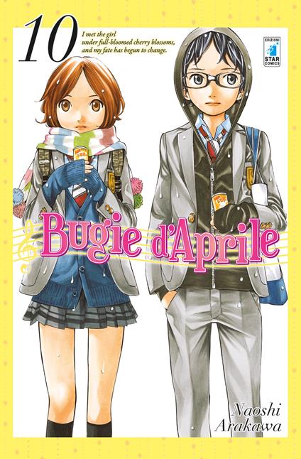 Bugie d'aprile. Vol. 10 - Naoshi Arakawa - copertina