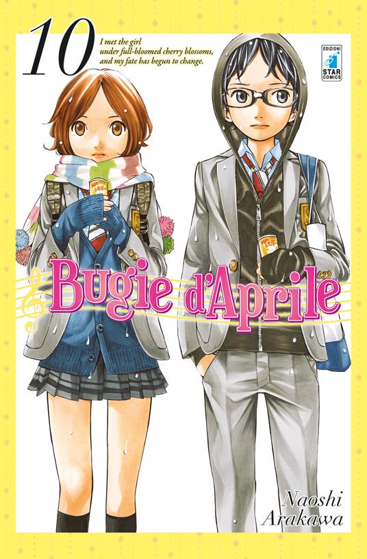 Bugie d'aprile. Vol. 10 - Naoshi Arakawa - copertina