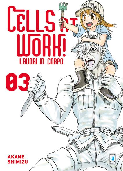 Cells at work! Lavori in corpo. Vol. 3 - Akane Shimizu - copertina