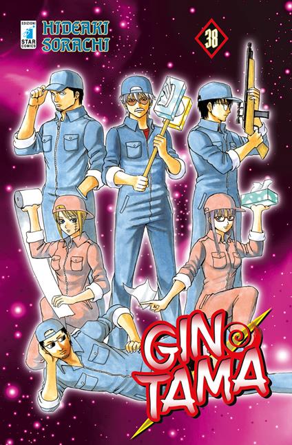 Gintama. Vol. 38 - Hideaki Sorachi - copertina