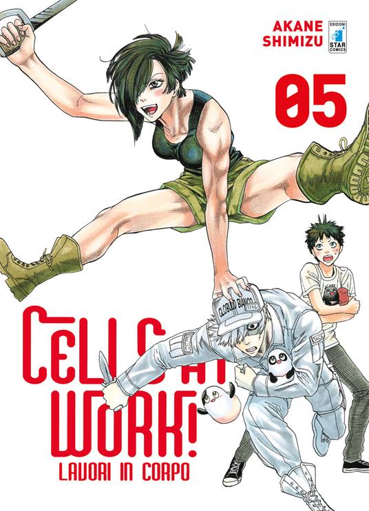 Cells at work! Lavori in corpo. Vol. 5 - Akane Shimizu - copertina