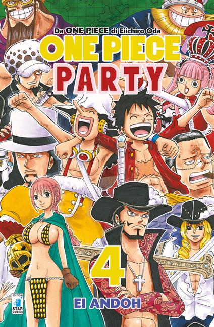 One piece party. Vol. 4 - Eiichiro Oda - copertina