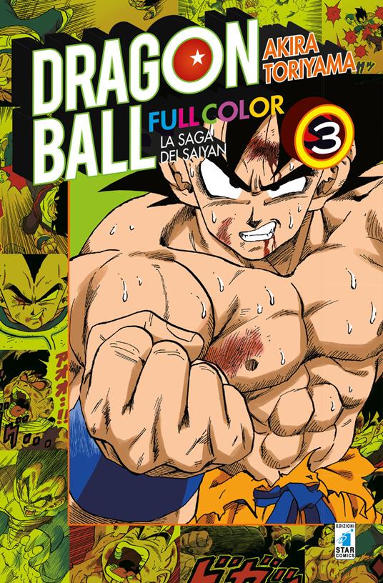 La saga dei Saiyan. Dragon Ball full color. Vol. 3 - Akira Toriyama - copertina