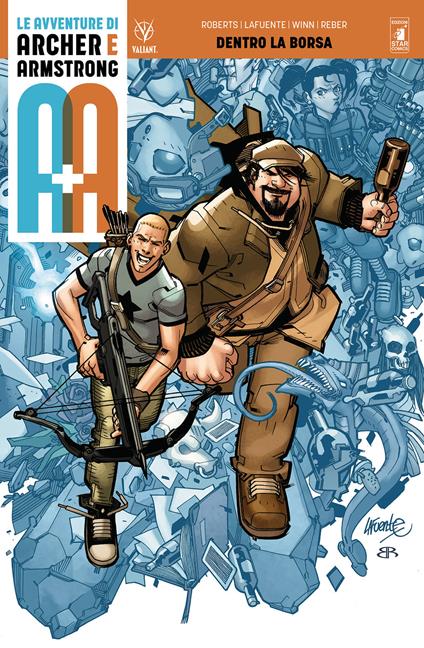 A+A. Le avventure di Archer e Armstrong. Vol. 1: Dentro la borsa - Rafer Roberts - copertina