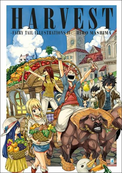 Fairy Tail illustrations. Ediz. a colori. Vol. 2: Harvest - Hiro Mashima - copertina