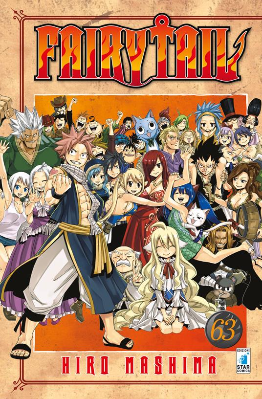 Fairy Tail. Vol. 63 - Hiro Mashima - copertina