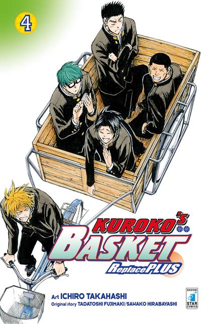 Kuroko's basket. Replace plus. Vol. 4 - Tadatoshi Fujimaki,Sawako Hirabayashi - copertina