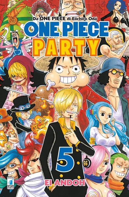 One piece party. Vol. 5 - Eiichiro Oda - copertina