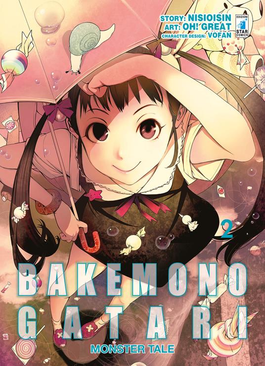 Bakemonogatari. Monster tale. Vol. 2 - NisiOisiN - copertina