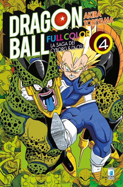 La saga dei cyborg e di Cell. Dragon Ball full color. Vol. 4 - Akira Toriyama - copertina