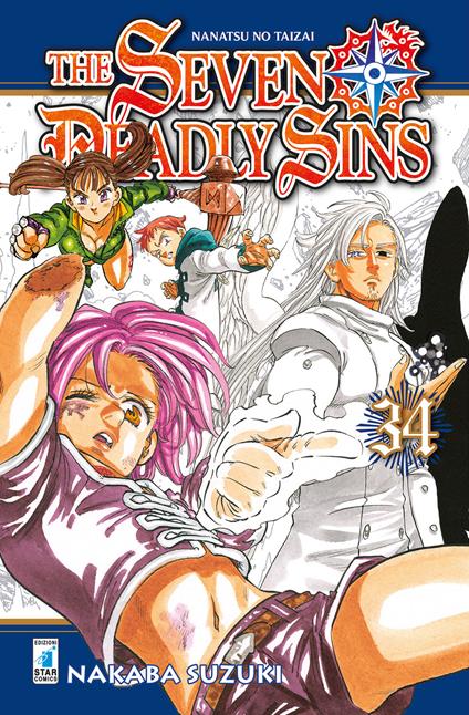 The seven deadly sins. Vol. 34 - Nakaba Suzuki - copertina