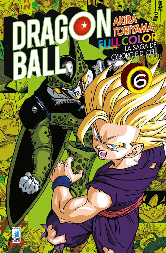 La saga dei cyborg e di Cell. Dragon Ball full color. Vol. 6 - Akira Toriyama - copertina