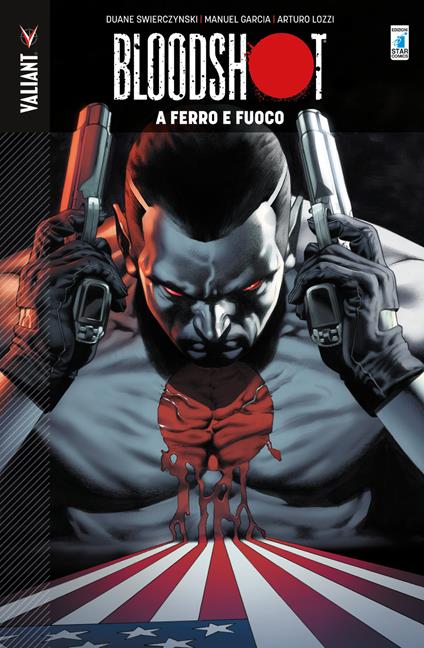 Bloodshot. Vol. 1: A ferro e fuoco - Duane Swierczynski - copertina