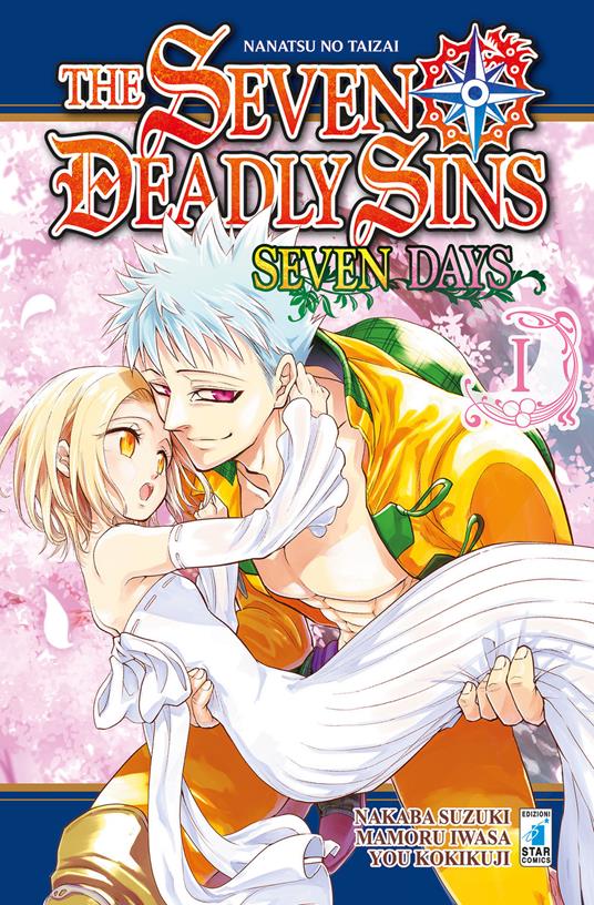 Seven days. The seven deadly sins. Vol. 1 - Nakaba Suzuki,Mamoru Iwasa - copertina