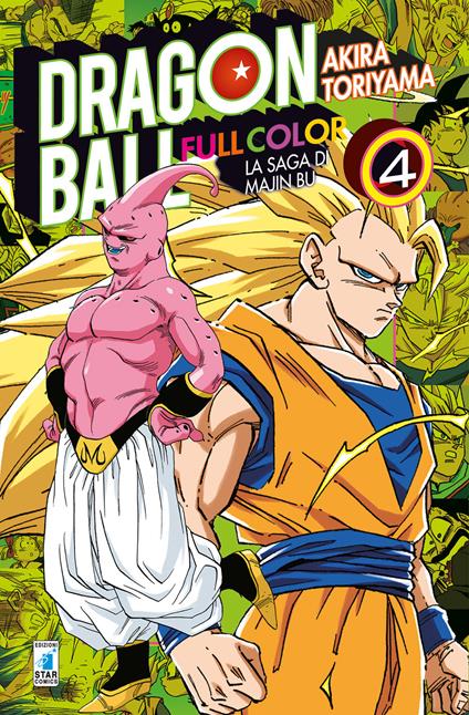 La saga di Majin Bu. Dragon ball full color. Vol. 4 - Akira Toriyama - copertina