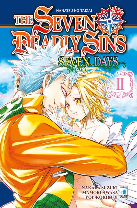 Seven days. The seven deadly sins. Vol. 2 - Nakaba Suzuki,Mamoru Iwasa - copertina
