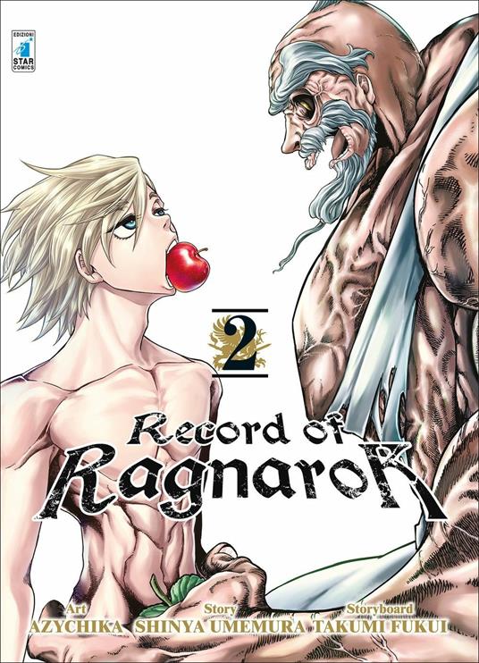 Record of Ragnarok. Vol. 2 - Shinya Umemura,Takumi Fukui - copertina