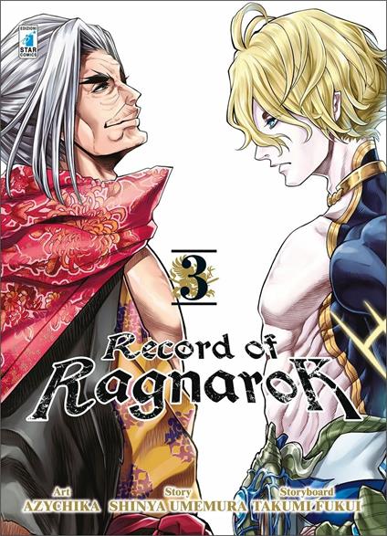 Record of Ragnarok. Vol. 3 - Shinya Umemura,Takumi Fukui - copertina