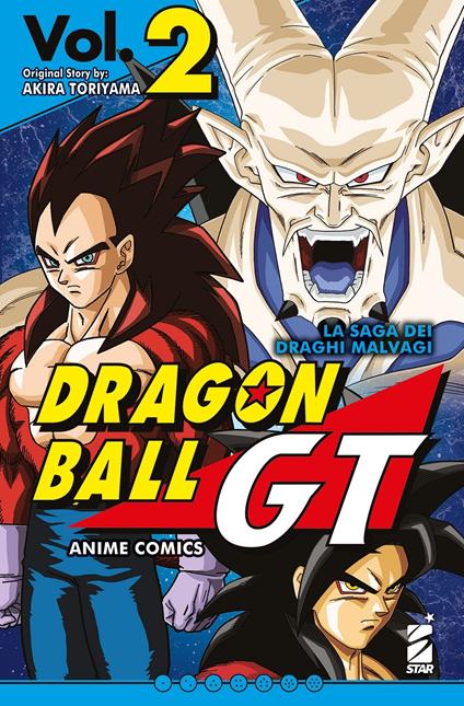 La saga dei draghi malvagi. Dragon Ball GT. Anime comics. Vol. 2 - Akira Toriyama - copertina