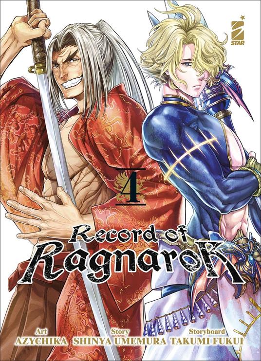 Record of Ragnarok. Vol. 4 - Shinya Umemura,Takumi Fukui - copertina