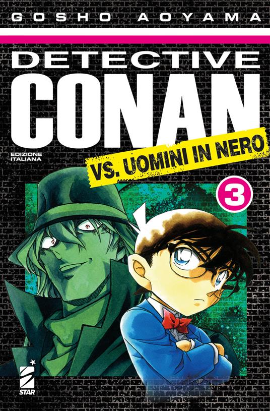 Detective Conan vs uomini in nero. Vol. 3 - Gosho Aoyama - copertina