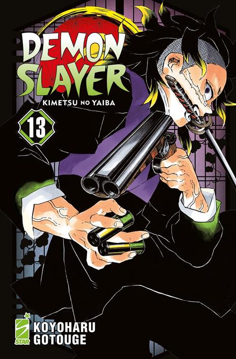 Demon slayer. Kimetsu no yaiba. Vol. 13 - Koyoharu Gotouge - copertina