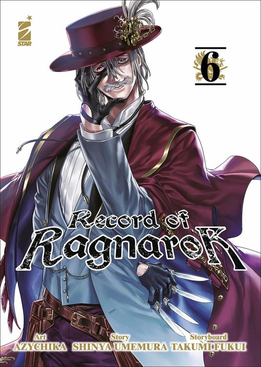Record of Ragnarok. Vol. 6 - Shinya Umemura,Takumi Fukui - copertina