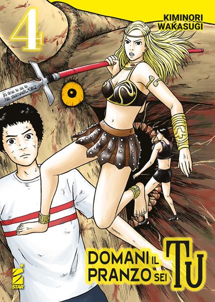 Domani il pranzo sei tu. Vol. 4 - Kiminori Wakasugi - copertina