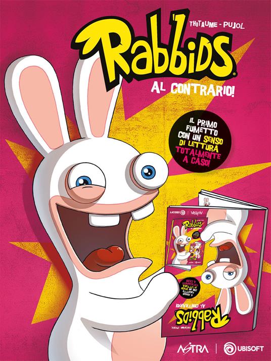 Al contrario! Rabbids - Thitaume,Romain Pujol - copertina